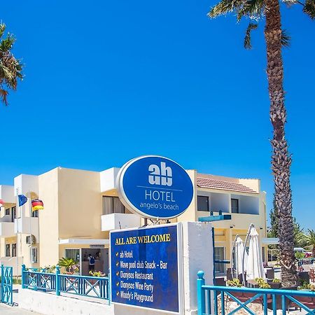 Angelos Beach Hotel Faliraki Exterior foto