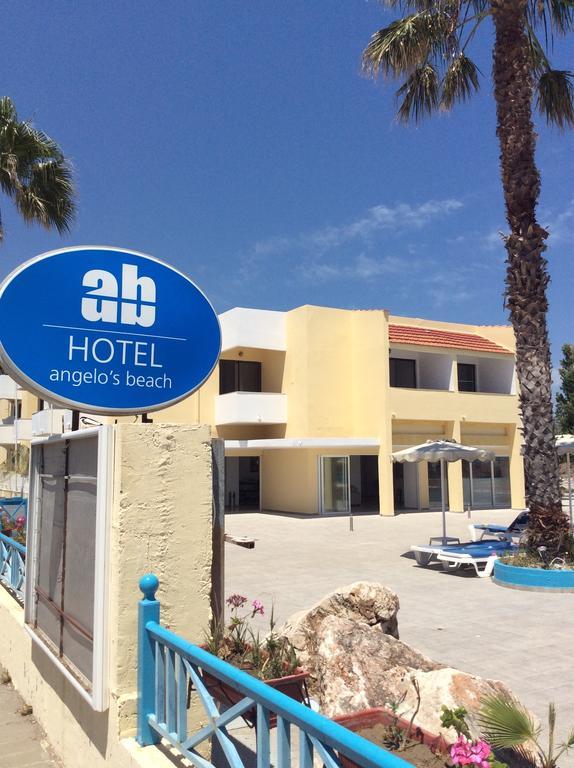 Angelos Beach Hotel Faliraki Exterior foto