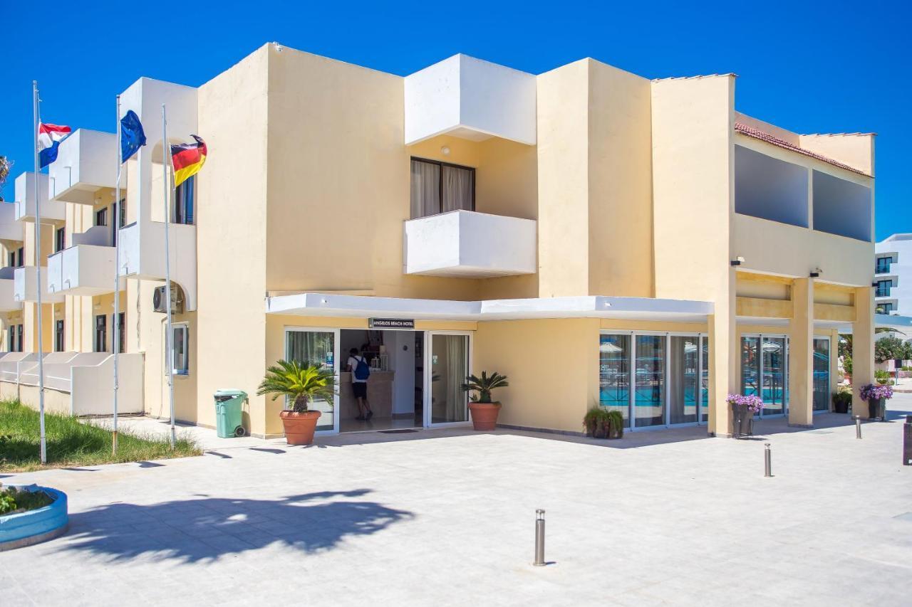 Angelos Beach Hotel Faliraki Exterior foto